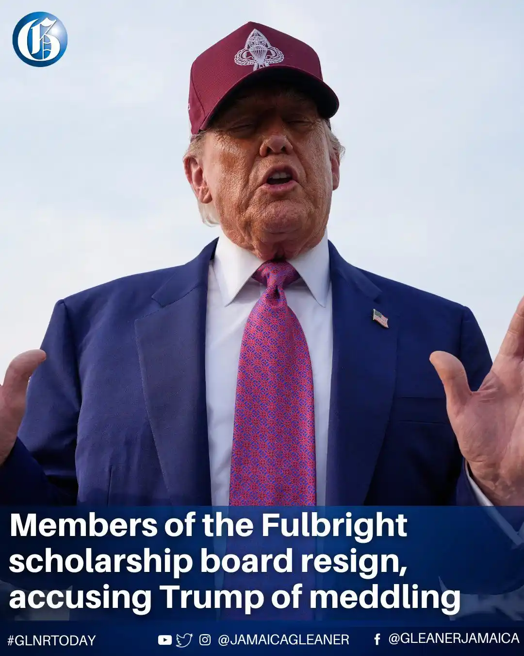 Image from The Gleaner Company (Media) Limited: All 12 members of the board overseeing the prestigious Fulbright schol...