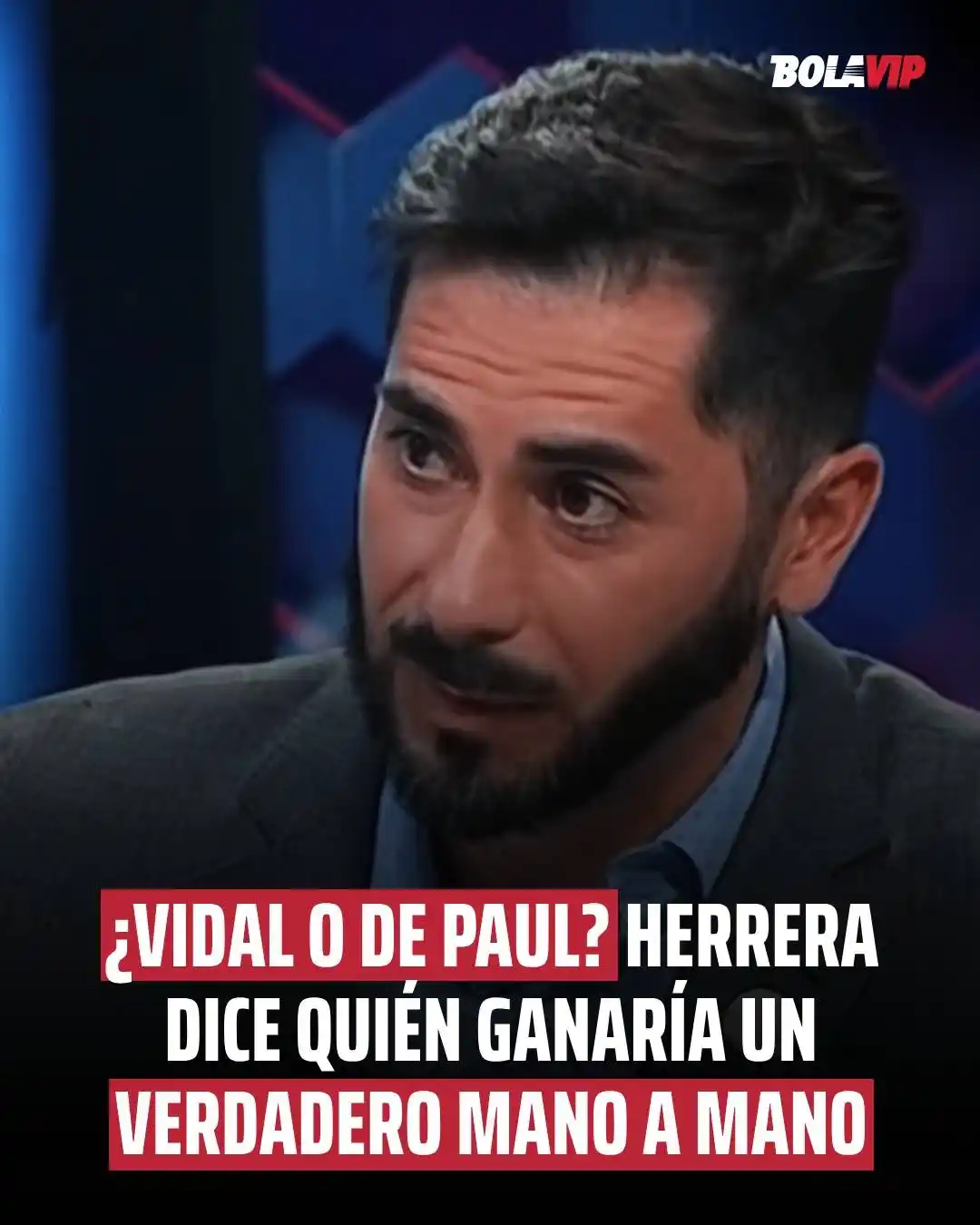 Image from Bolavip | Colo Colo: *¿Arturo Vidal o Fernando de Paul?* Johnny Herrera se la juega con qui...