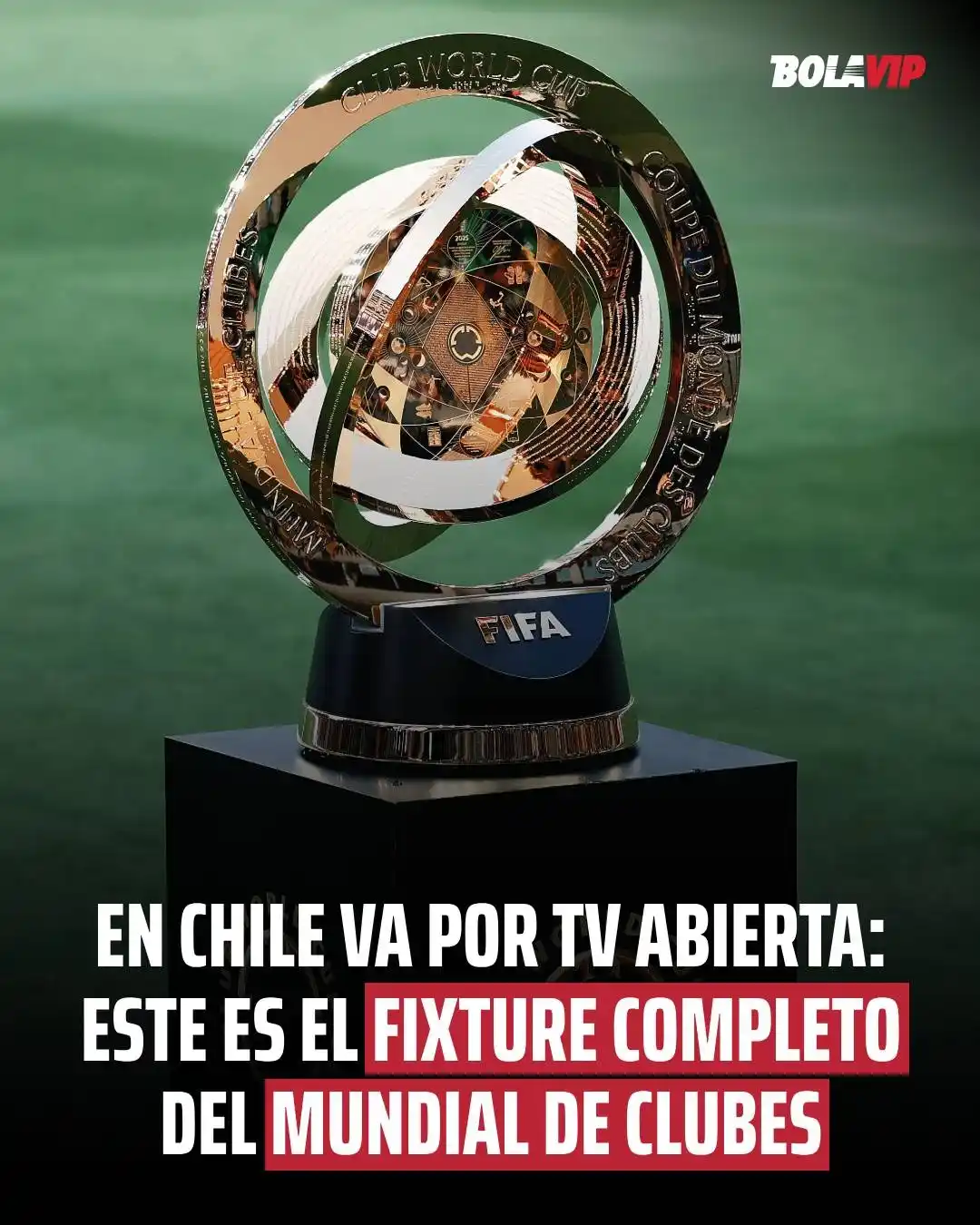 Image from Bolavip | Colo Colo: 📆👀 *¡ATENCIÓN A LA PROGRAMACIÓN!* ⚽ Mañana comienza el Mundial de C...