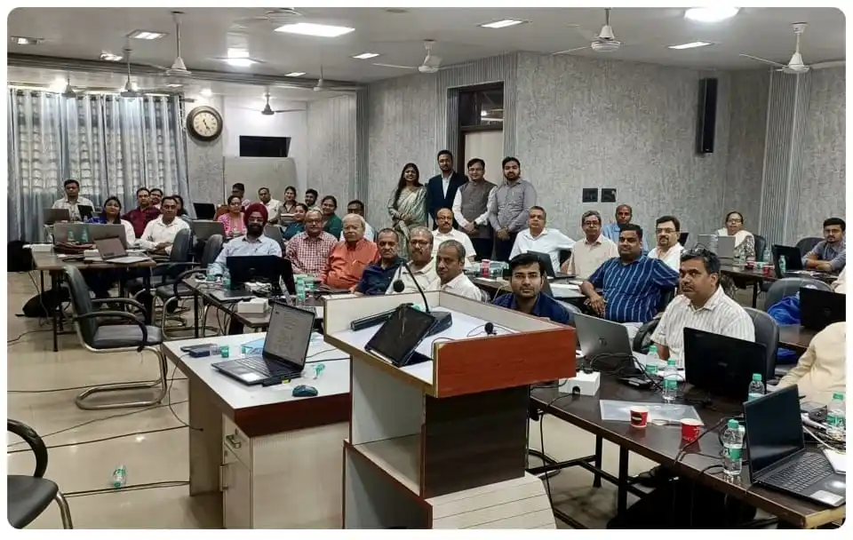 Image from AI in ICAI: Batch 335 kicks off Day 2 at Meerut with great energy! 🚀 Students div...