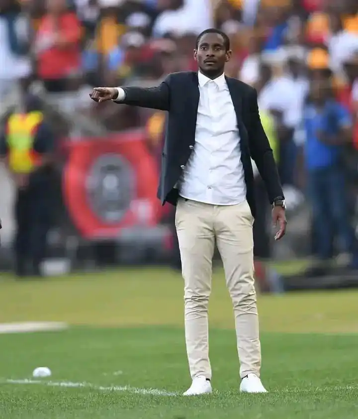 Image from All PSL Soccer Fans TV, we Stream all Football games, for Free.: *🚨BREAKING NEWS* 🚨 *Rhulani Mokwena to hold talks with Pyramids FC ...