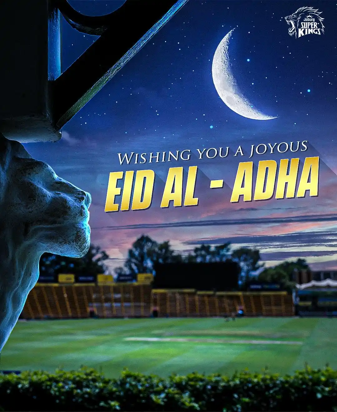 Image from Joburg Super Kings: Celebrating the spirit of Eid with you all! 🌙 ✨ <a class="text-blue-...