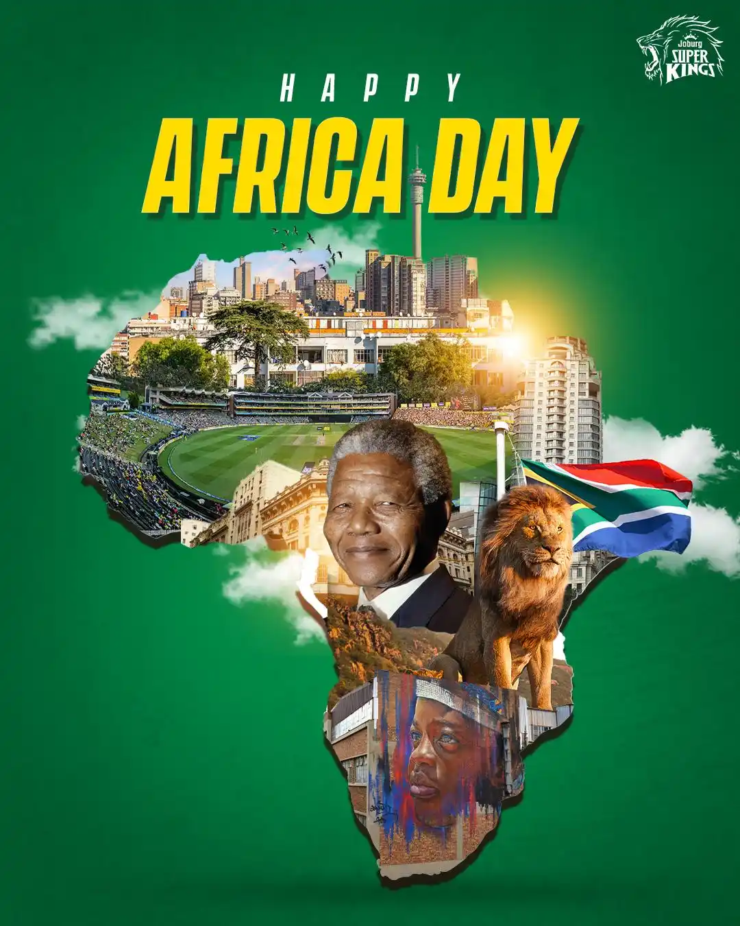 Image from Joburg Super Kings: Celebrating the spirit, strength, unity and soul of Africa that inspir...