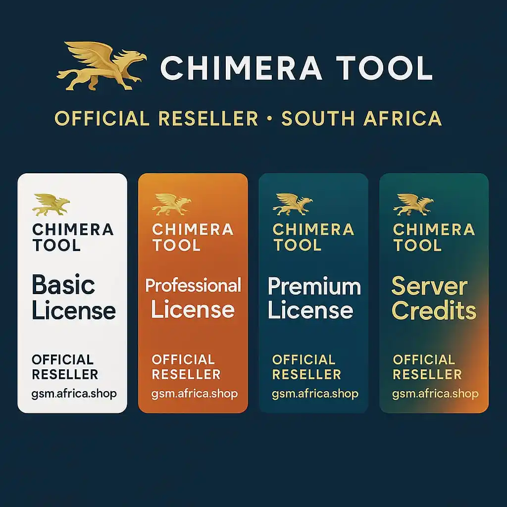 Image from Gsm Africa Official: CHIMERA TOOL Official Reseller • South Africa www.gsmafrica.shop Lic...