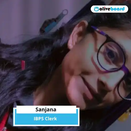 Image from Bank Exam Preparation: 🎉 *Congratulations Sanjana on clearing IBPS Clerk 2025!* 🎉  Here’s w...