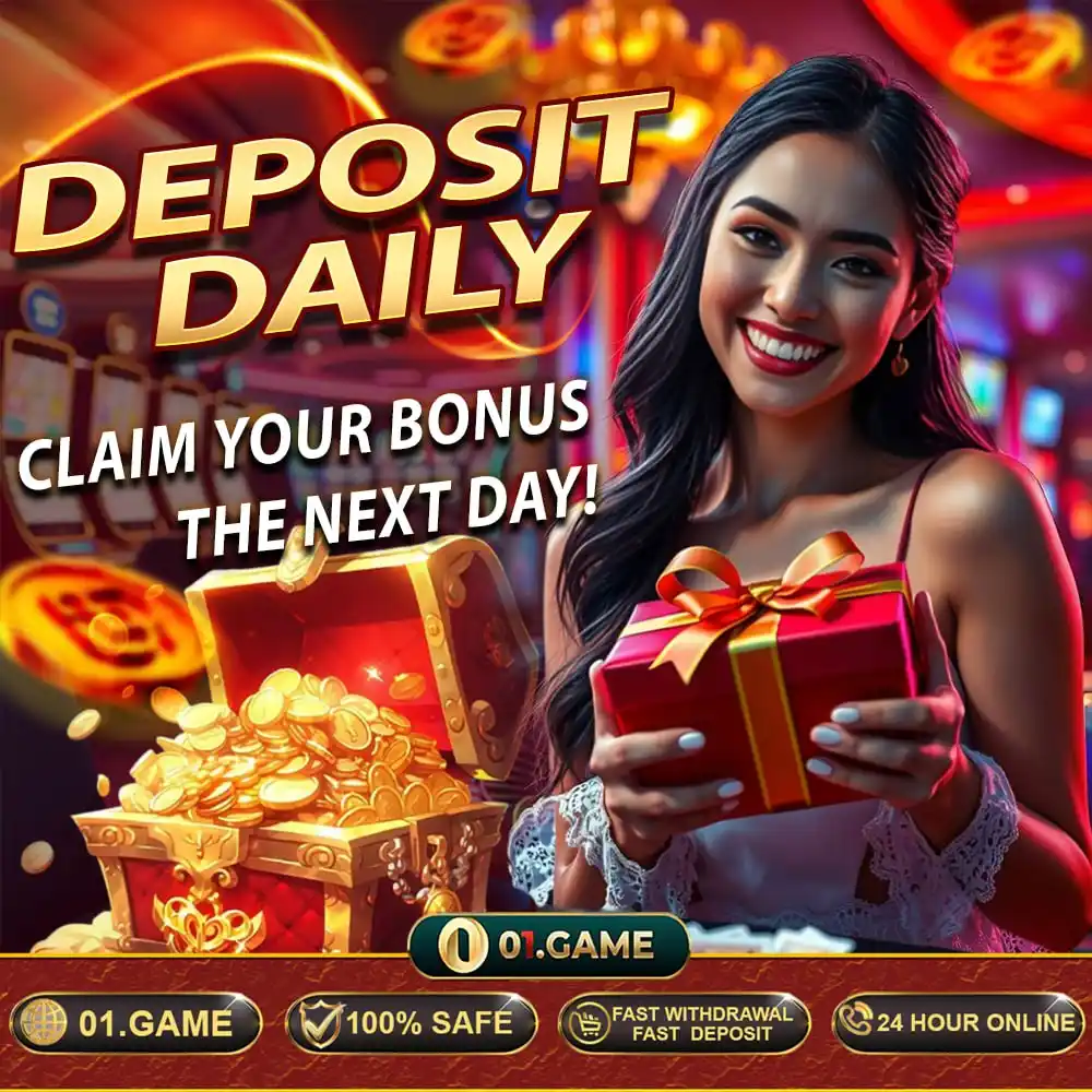 Image from 01.GAME: 🔥DEPOSIT DAILY REWARDS ARE HERE🔥 🔽🔽🔽🔽🔽 D...