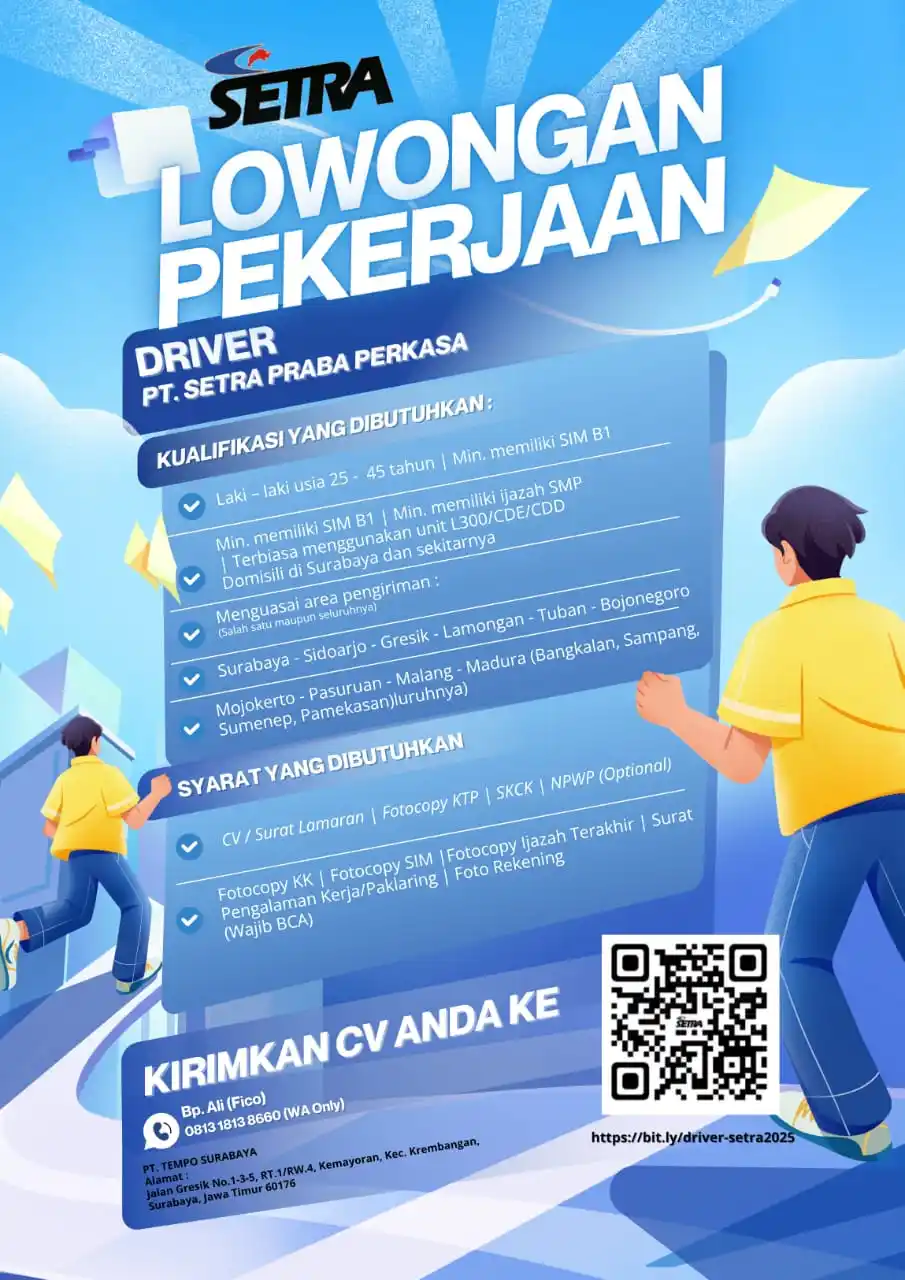 Image from Loker Surabaya Dan Sekitarnya: 🚚 *DIBUTUHKAN DRIVER LOGISTIK*🚛 ----------- 🔷 -------------------- ...