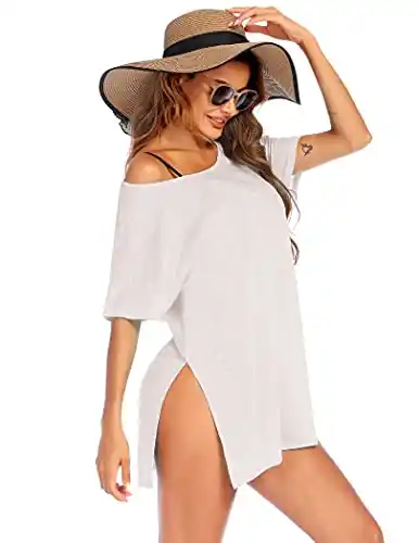 Image from Pirate Deals Angebote | Preisfehler, Schnäppchen, Rabatte & Freebies: Ekouaer Strandkleid Damen Bikini Cover Up Sommer ~Pirαtе-Dеαls 🏴☠️7...