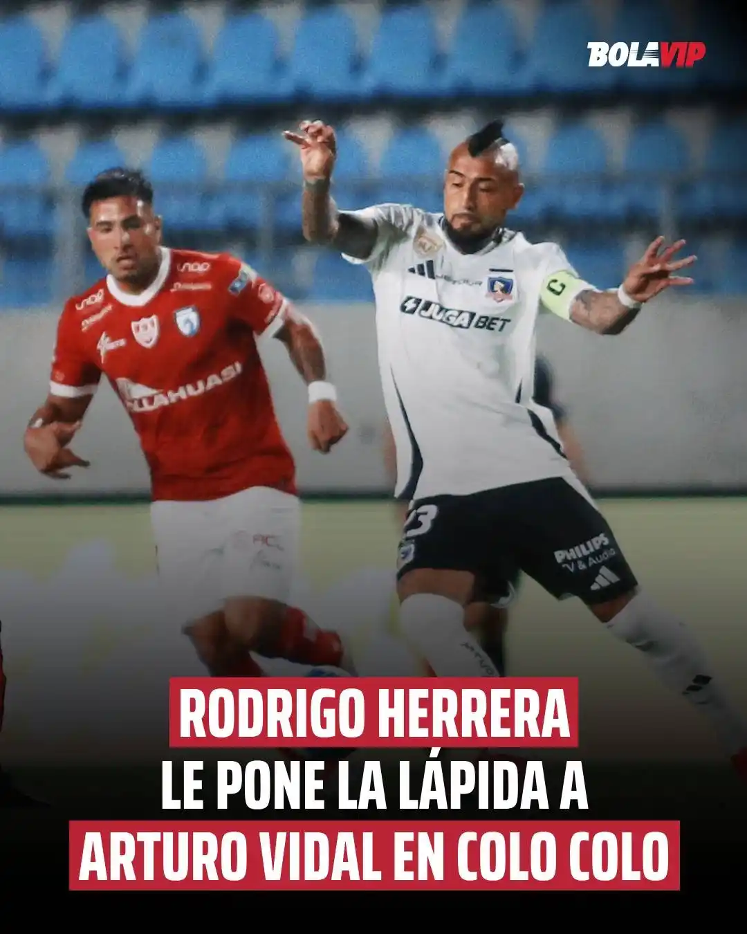 Image from Bolavip | Colo Colo: 👑❌🏁 *"ESTÁ PENSANDO EN PACHUCA"* Rodrigo Herrera barrió el piso con...