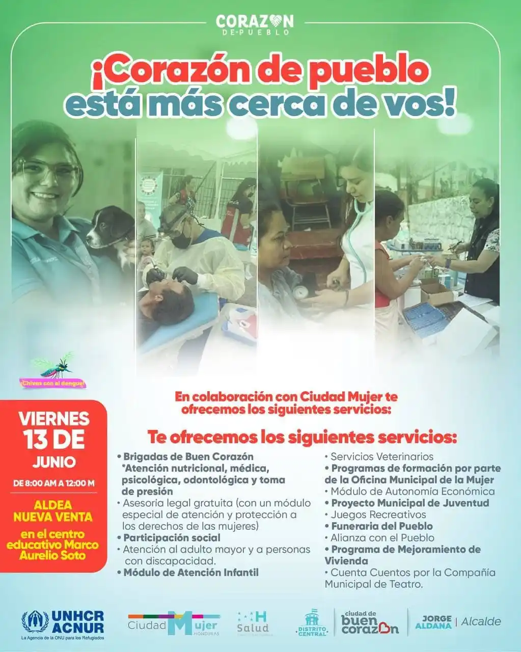 Image from La Alcaldía al Día : Este viernes 13 de junio te esperamos en nuestra gran jornada de servi...