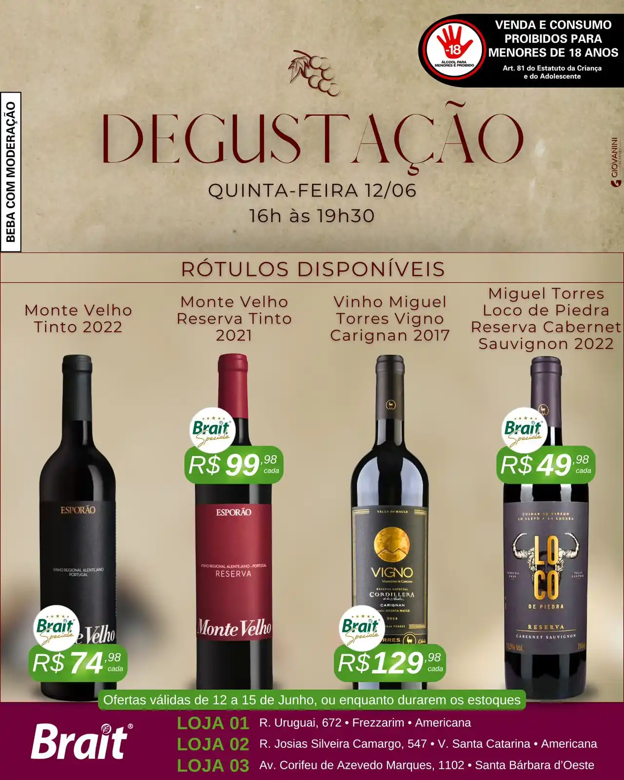 Brait Sempre Tem post