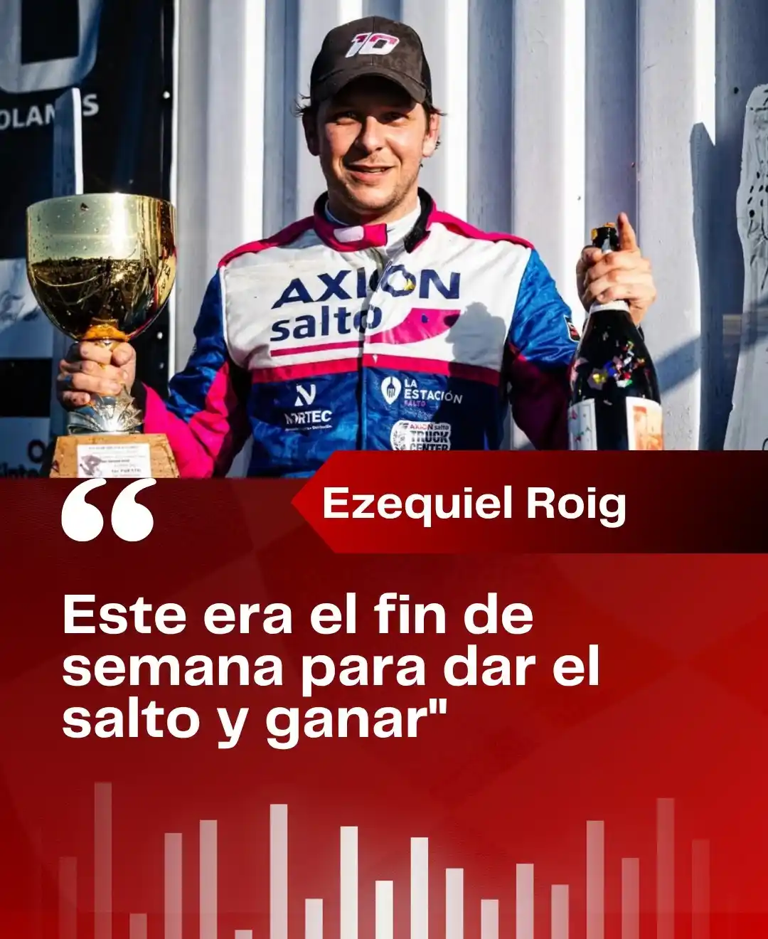 Image from Flavio Bonavena: 🔊 Ezequiel Roig se quedó con una victoria muy buscada en <a class="te...