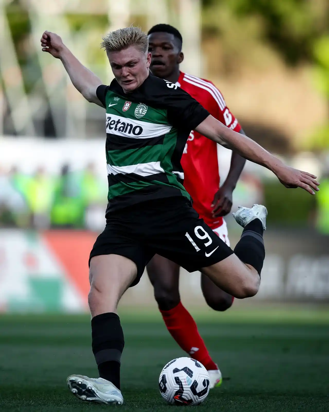 Image from Sporting CP: ⏸️ Final da 1.ª parte do prolongamento. NÓS ACREDITAMOS 🦁 ⚽ Viktor G...