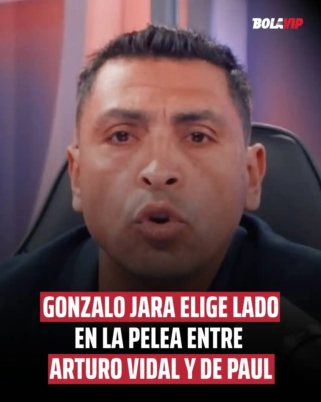 Image from Bolavip | Colo Colo: *Gonzalo Jara toma partido y elige lado en el round entre Arturo Vidal...