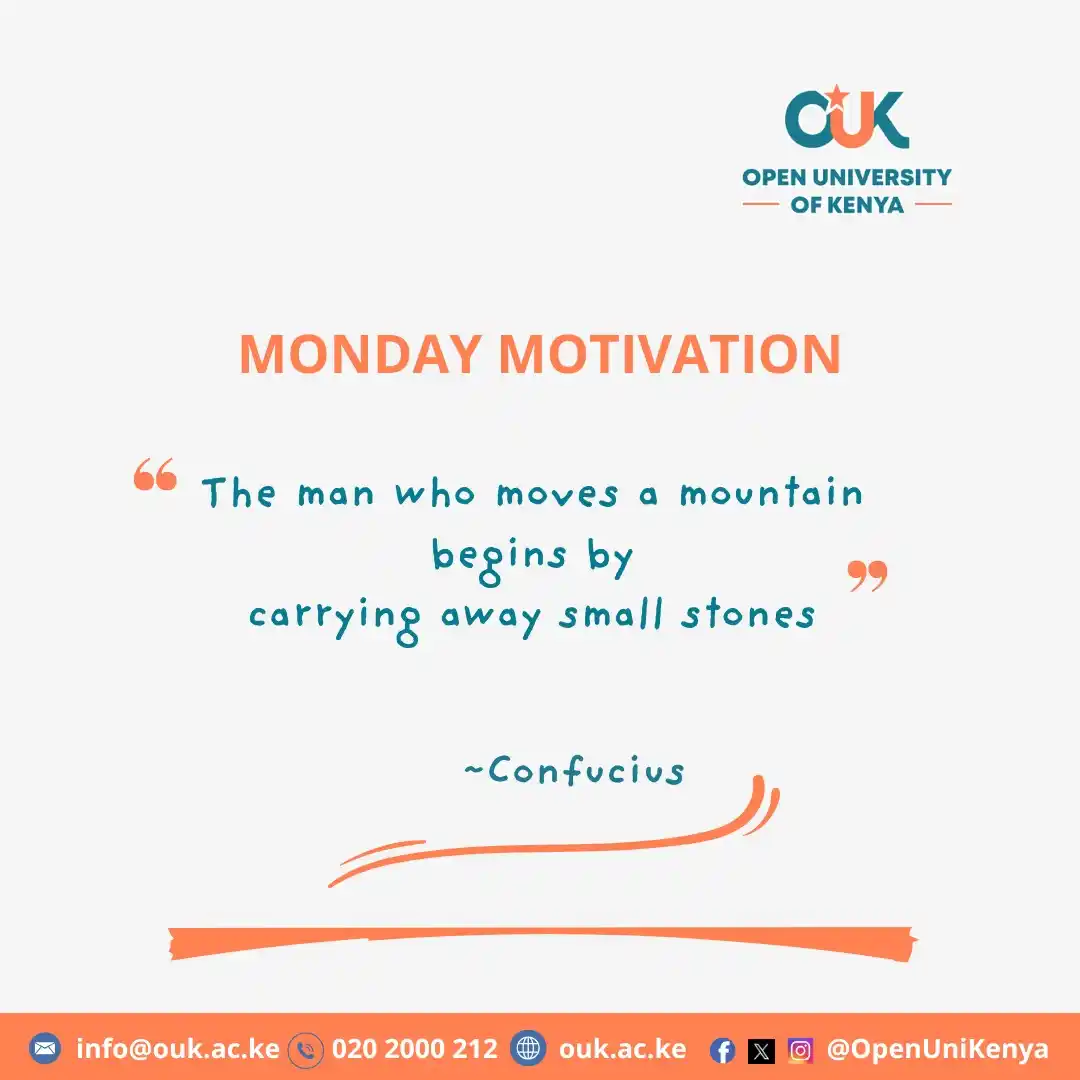 Image from OpenUniKenya: Here is to wishing you a productive week!  <a class="text-blue-500 hov...