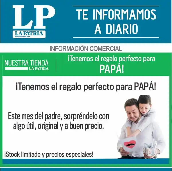Image from Periódico LA PATRIA: 📢 ¡Hola! Infórmate a esta hora con las *tres noticias recomendadas* d...