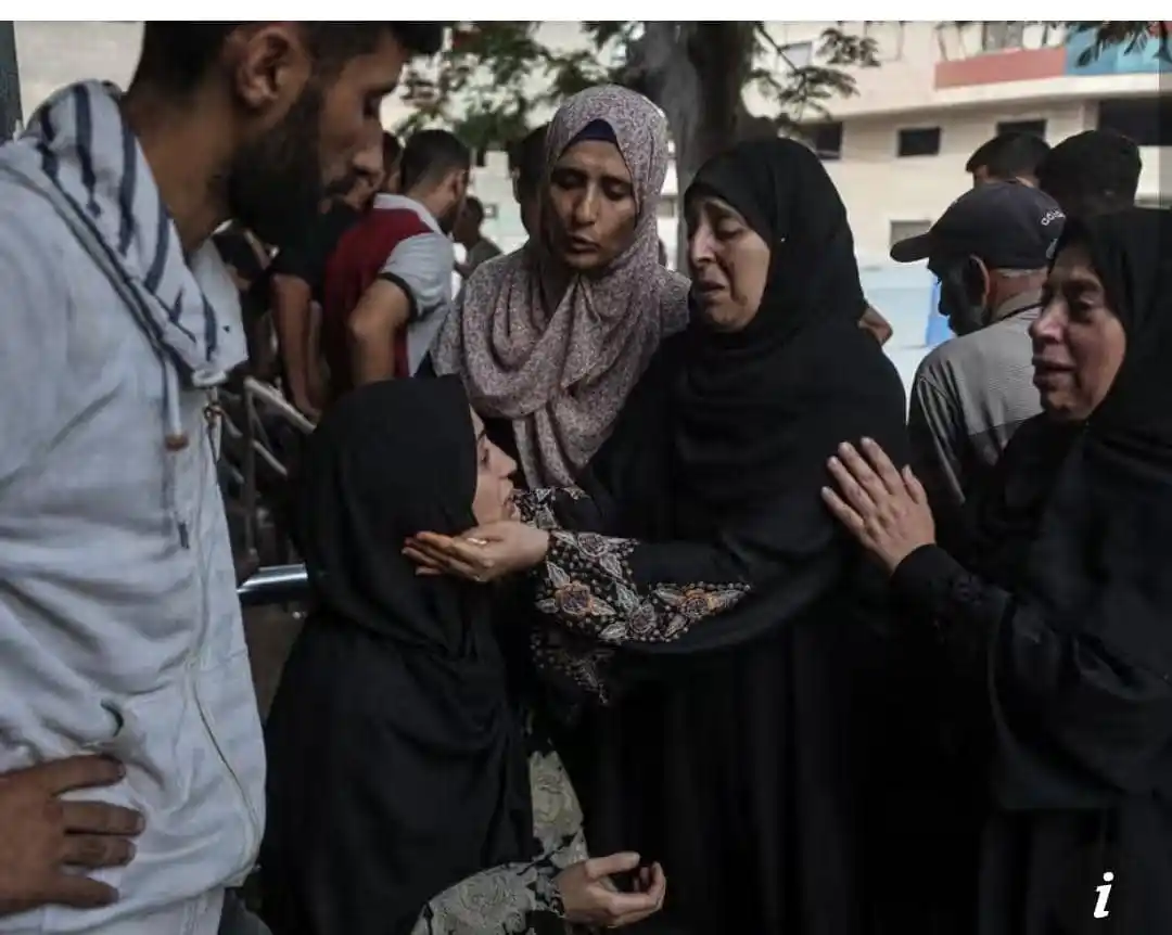 Image from Zoomic Media (8): Israel-Gaza war *Israeli forces kill at least 60 Palestinians seeking ...