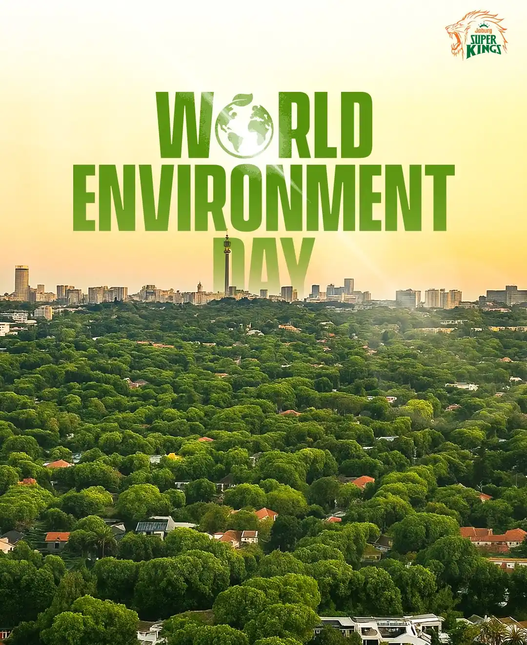 Image from Joburg Super Kings: Joburg’s green pulse! 🌳🌇 <a class="text-blue-500 hover:underline cu...