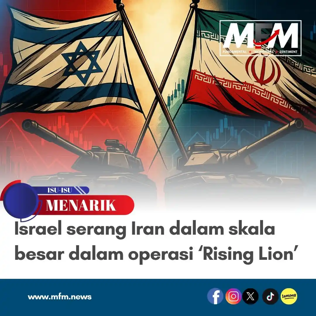 Image from MFM: Ketegangan di Timur Tengah memuncak apabila Israel melancarkan seranga...