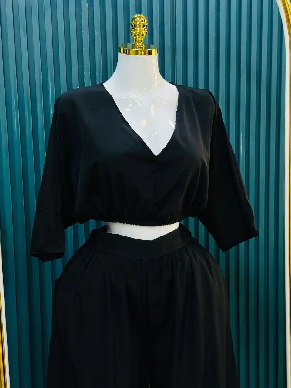 Image from متجر زهره🛍️للملابس👗: كنزة مع كيلوت خامة جيسكا وزن 45 إلى 80...