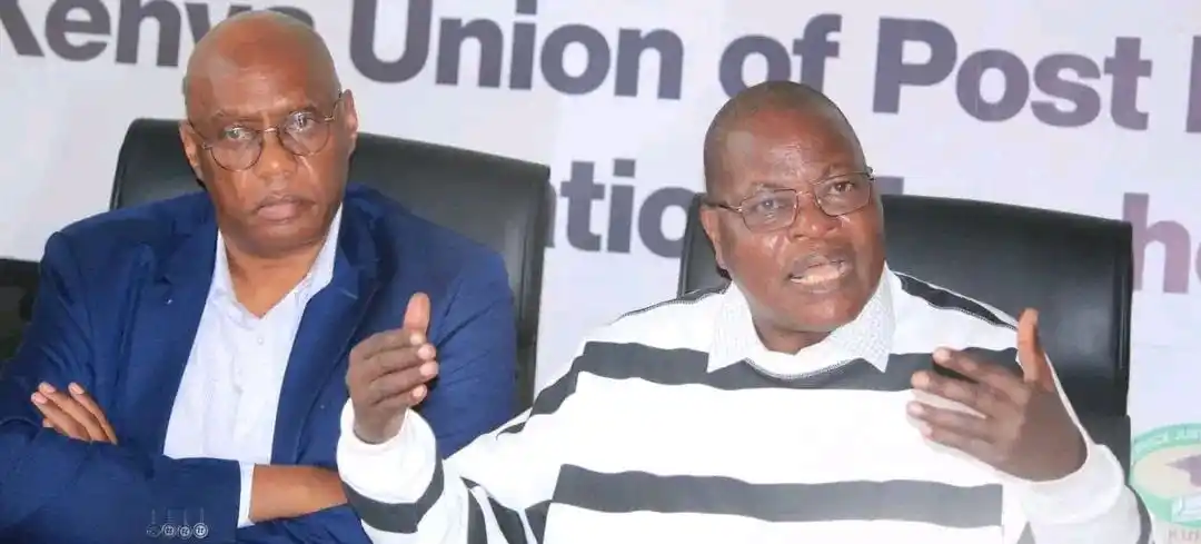 Image from Gen - Zs Nation: KUPPET officials led by SG Okello Misori announces that they will hold...