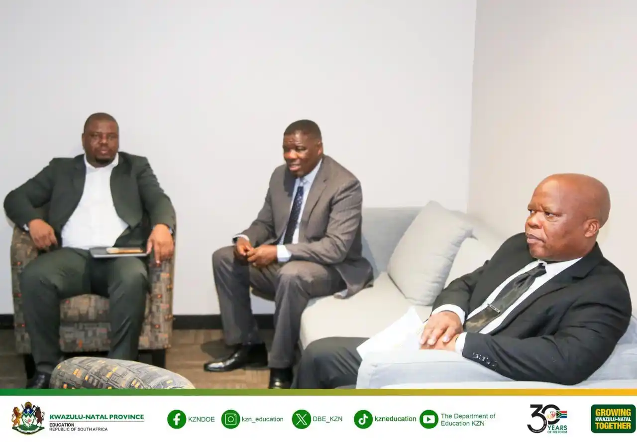 Image from KZN Department of Education: KwaZulu-Natal G20 Provincial Education Indaba The Arrival of the Kwa...