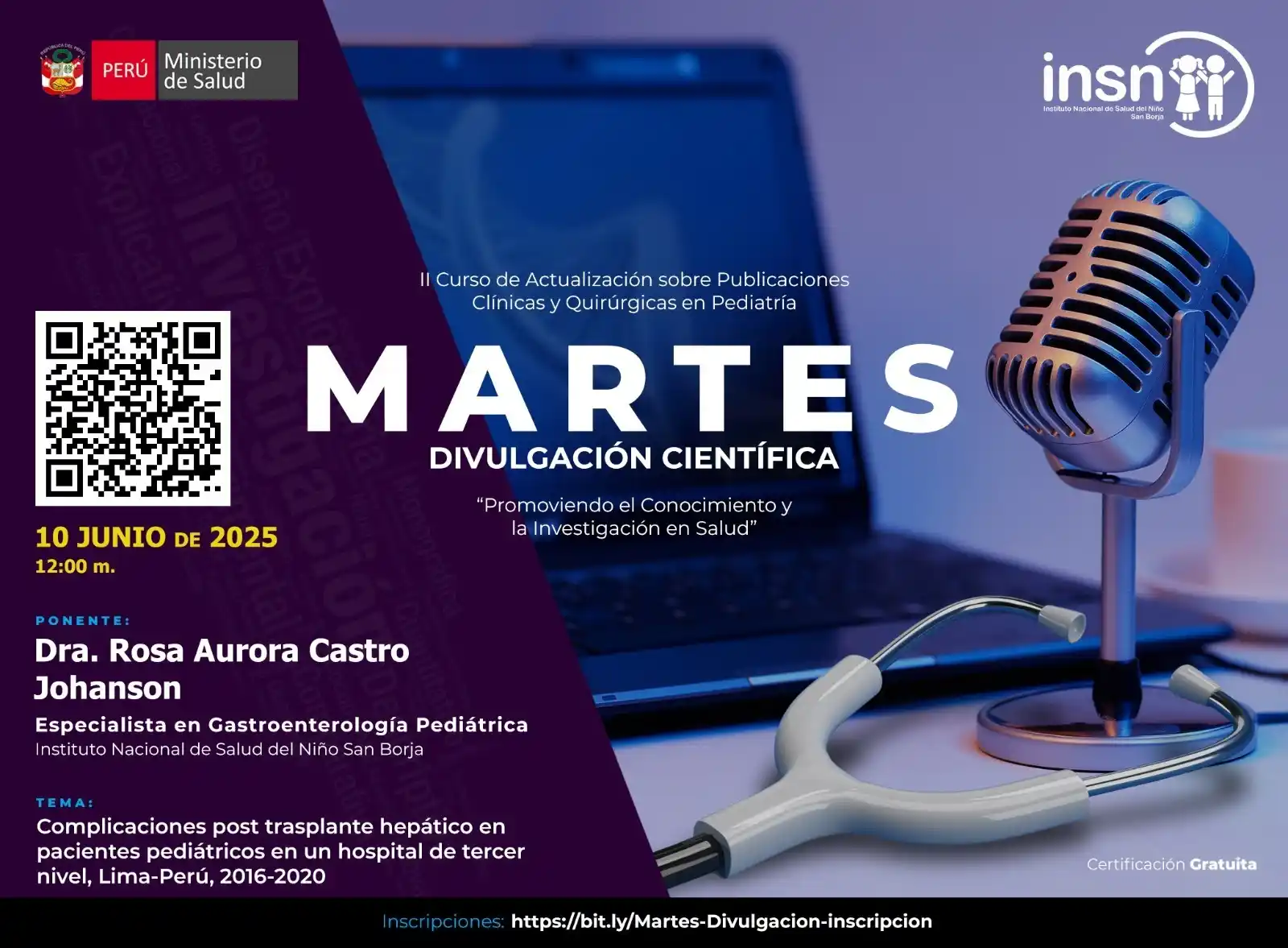 Image from Biblioteca INSN San Borja: La Unidad de Desarrollo de Investigación, Tecnologías y Docencia del I...