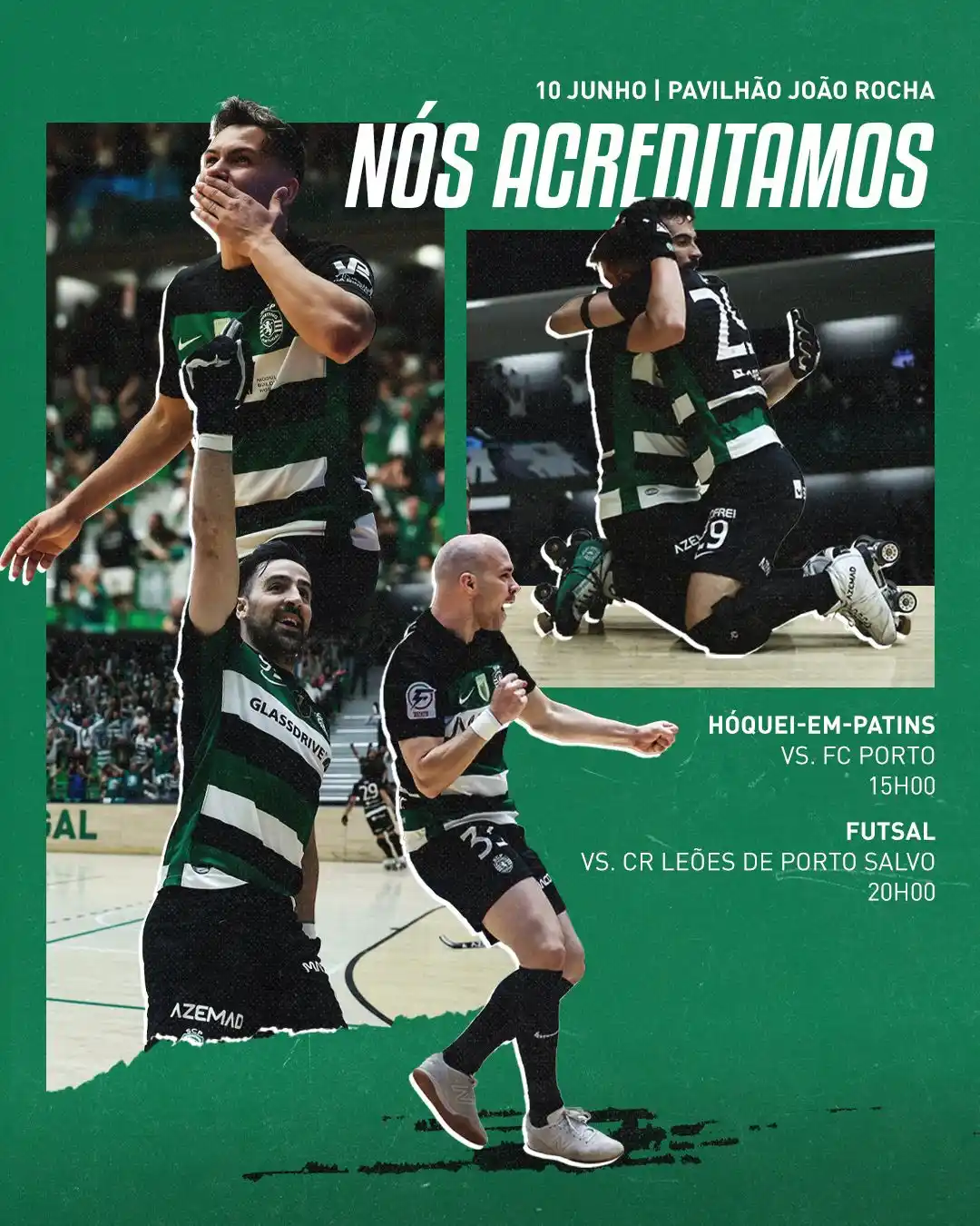 Image from Sporting CP: Lado a lado 𝐚𝐭𝐞́ 𝐚𝐨 𝐟𝐢𝐦 com os Leões do <a class="text-blue-50...