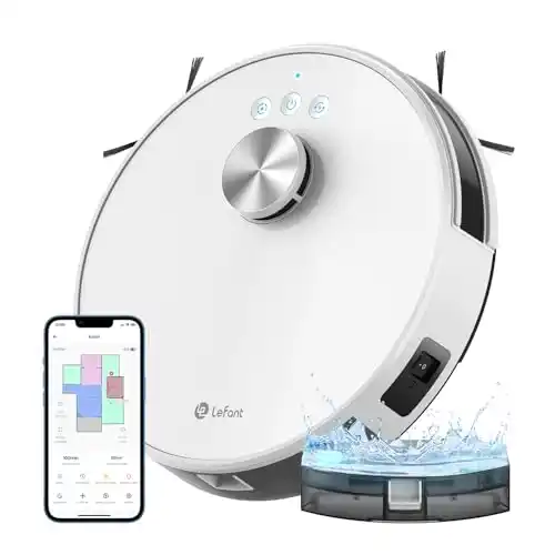 Image from Pirate Deals Angebote | Preisfehler, Schnäppchen, Rabatte & Freebies: LEFANT M1 Saugroboter mit Wischfunktion, LiDAR Navigation, 4000Pa Pi;r...
