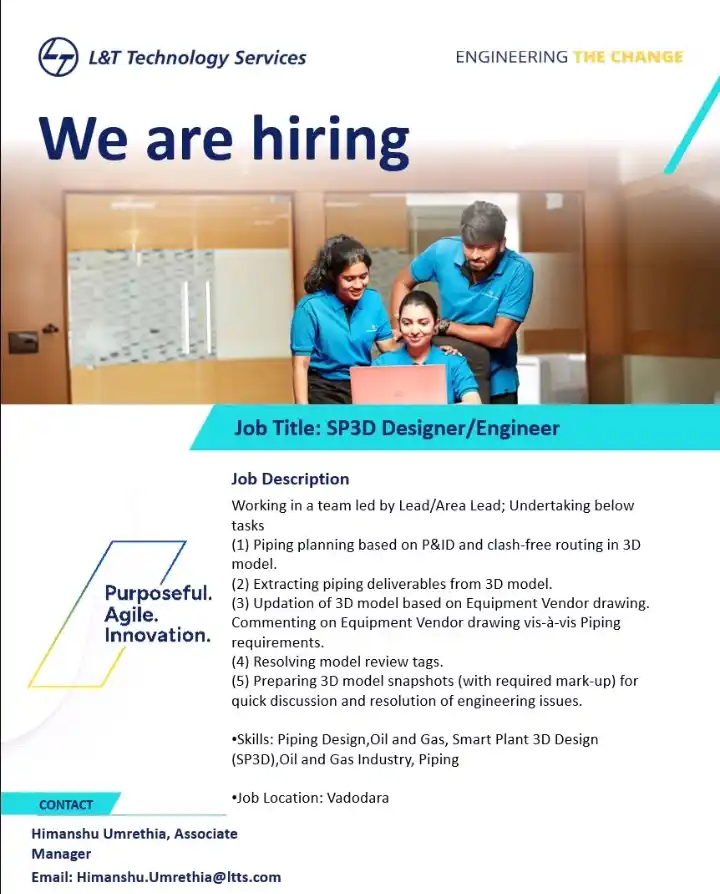 Image from Engineering Jobs | Oil & Gas Jobs | EPC Jobs | Job Opportunities | Oil and Gas Jobs: LTTS...