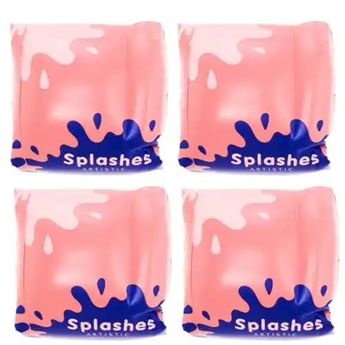 Image from Pirate Deals Angebote | Preisfehler, Schnäppchen, Rabatte & Freebies: LUMOOM 2 Paare Aufblasbare Schwimmflügel, weiche Schwimmbänder für Kle...