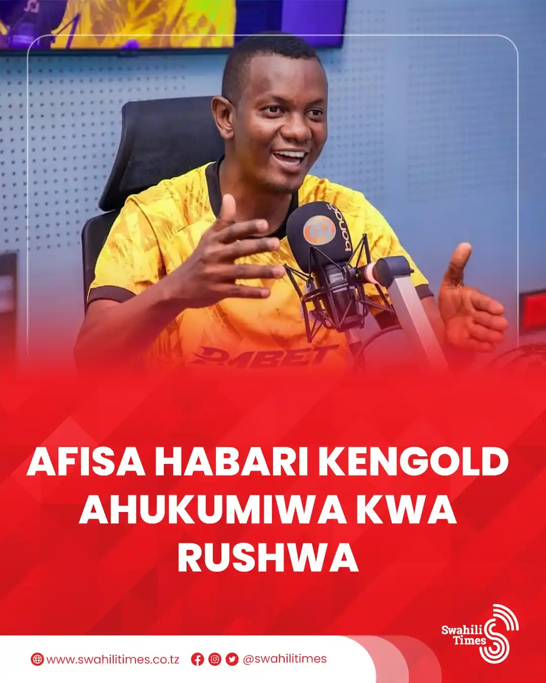 Image from Swahili Times: Mahakama ya Hakimu Mkazi Kisutu, imemhukumu kulipa faini ya shilingi m...