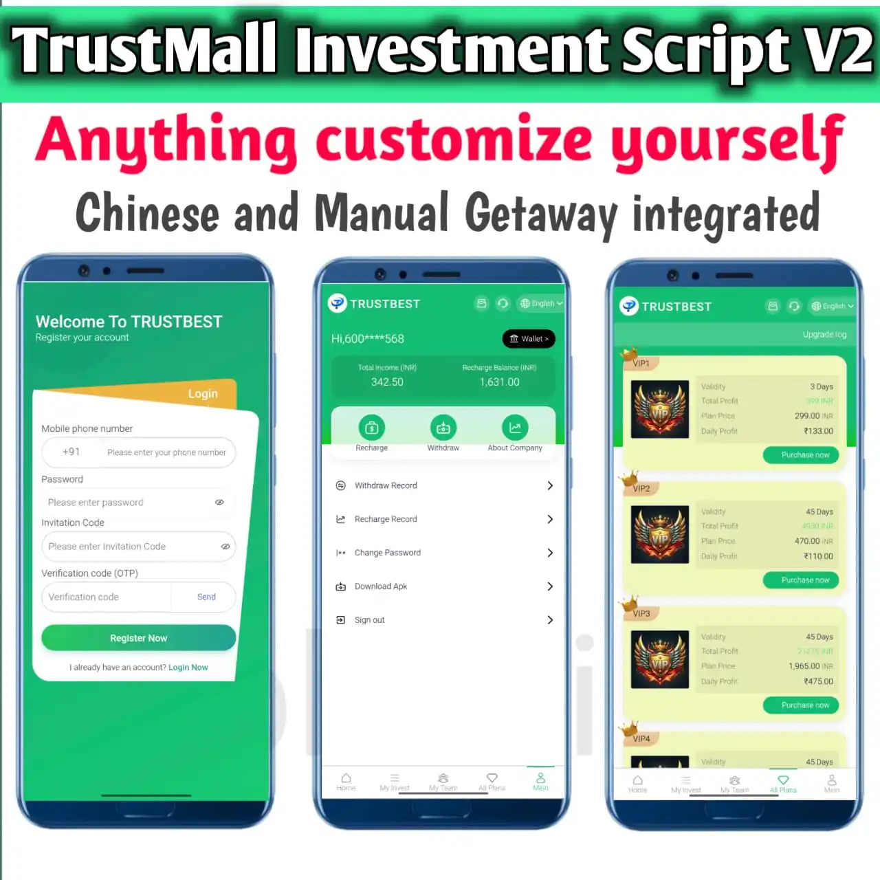 Image from Developer_Sharif: 🔥Make Professional Investment Website🔥 🎯Script future🎯...