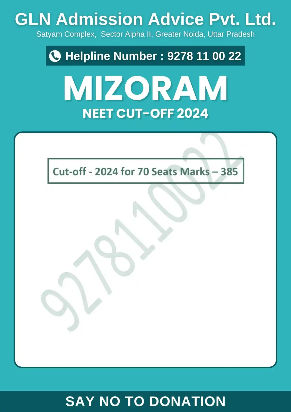 Image from NEET | AYUSH Counselling 2025 Updates: *🎯 MBBS/BDS Mizoram में चाहिए? पहले देखिए 2024 की Cutoff – NEET 2025 ...