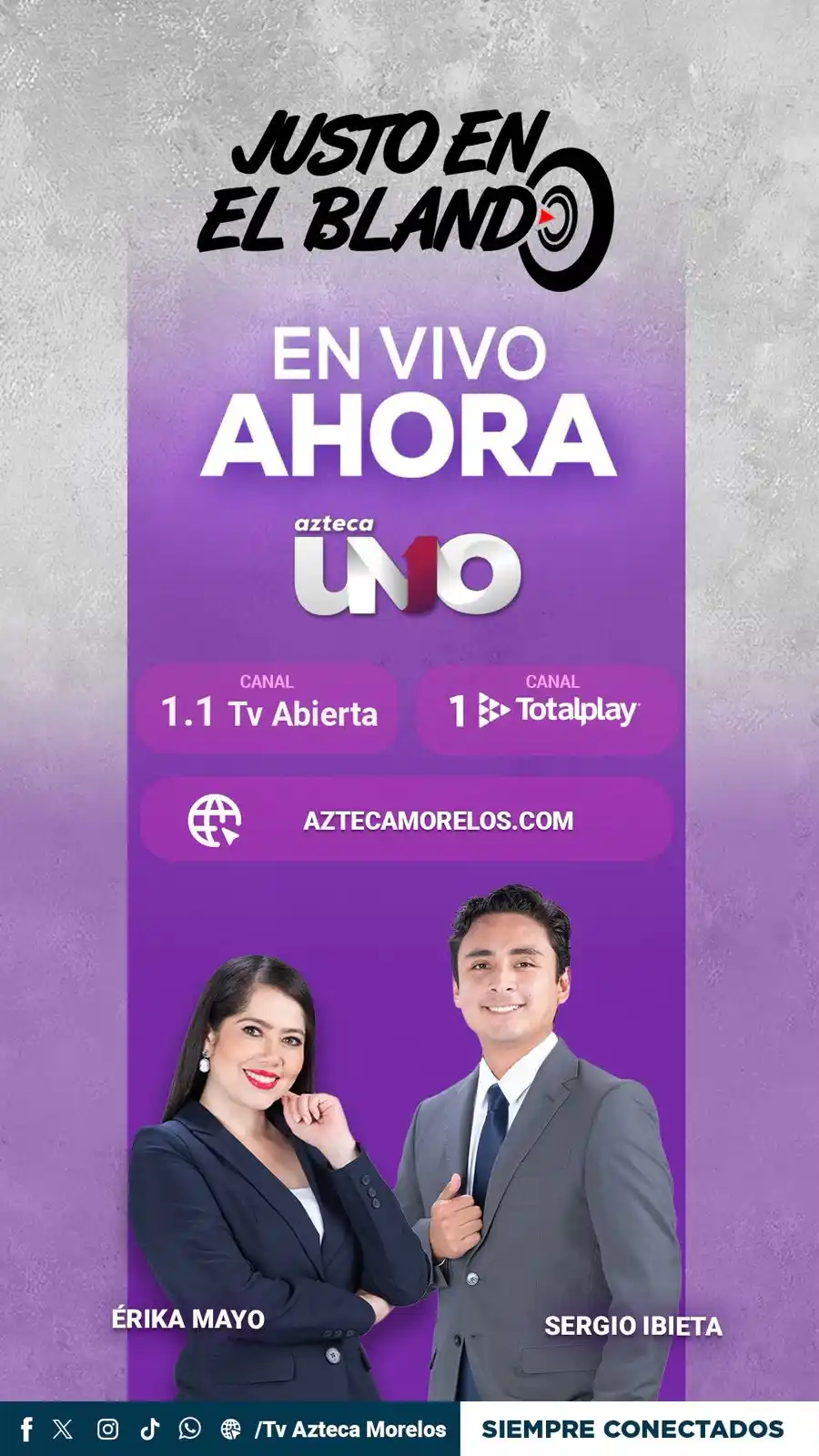 Image from TV Azteca Morelos: _Mientras se echan su cafecito, les dejamos la transmisión en vivo de ...