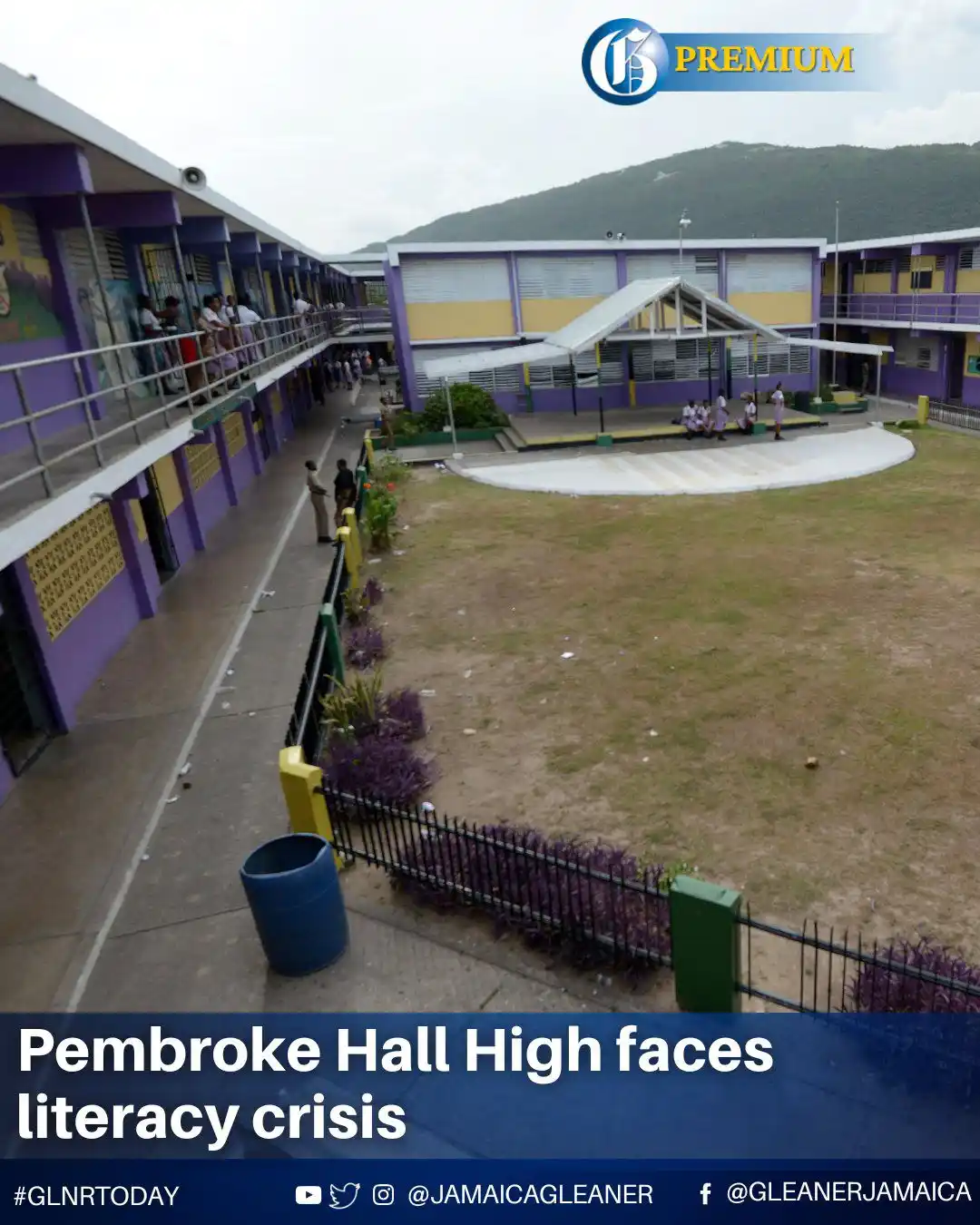 Image from The Gleaner Company (Media) Limited: More than 70 per cent of the roughly 220 grade-seven students at Pembr...