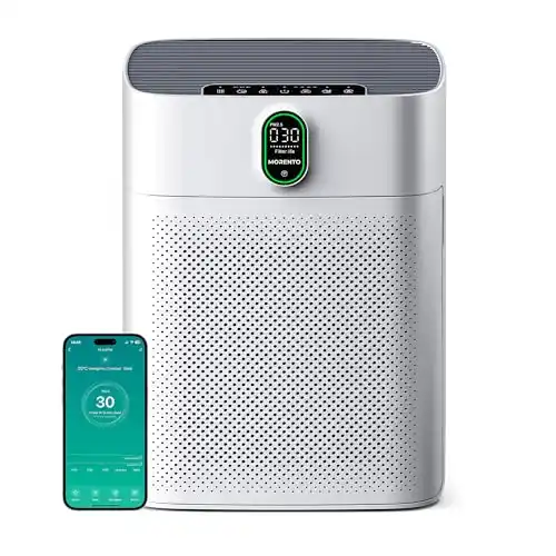 Image from Pirate Deals Angebote | Preisfehler, Schnäppchen, Rabatte & Freebies: MORENTO Luftreiniger Pirαtе$-Dеαls Allergiker für Wohnung Raucherzimme...