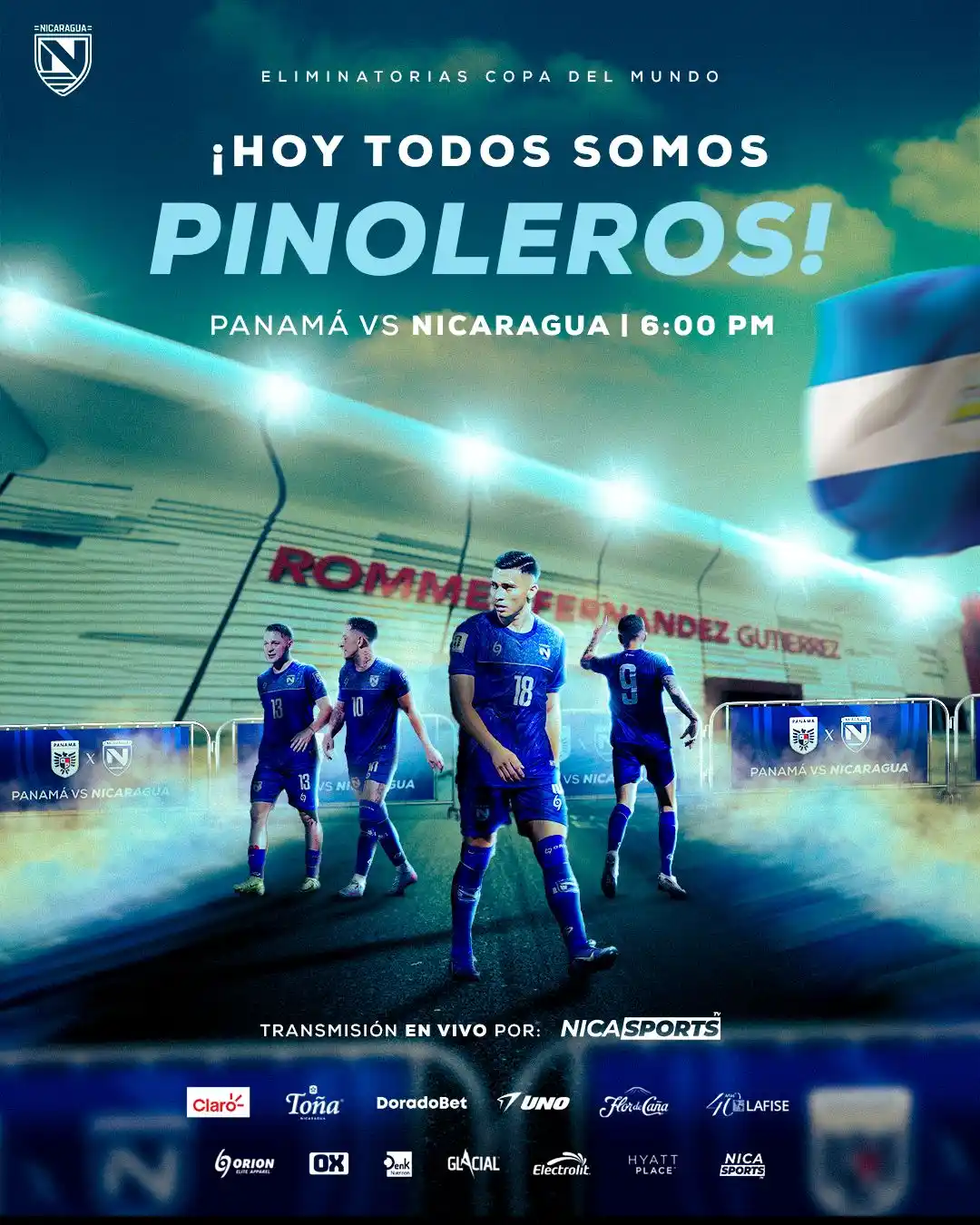 Image from Selecciรณn Nacional de Nicaragua ๐ณ๐ฎ: ๐ณ๐ฎ๐๐ผ๐ ๐ท๐๐ฒ๐ด๐ฎ ๐ก๐ถ๐ฐ๐ฎ๐ฟ๐ฎ๐ด๐๐ฎ: ยก๐๐ผ๐ ๐๐ผ๐ฑ๐ผ๐ ๐ฃ๐ถ๐ป๐ผ๏ฟฝ...