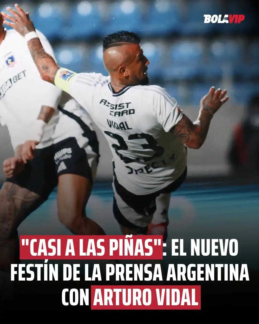 Image from Bolavip | Colo Colo: *NO LE DEJAN PASAR NI UNA* 🫠 🗞️🇦🇷 Al otro lado de la cordillera n...