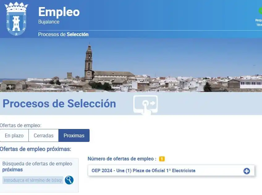 Image from Ayuntamiento de Bujalance: 🔌 ¡NUEVA CONVOCATORIA DE EMPLEO EN BUJALANCE! 🔧 Hoy, 11 de junio de...