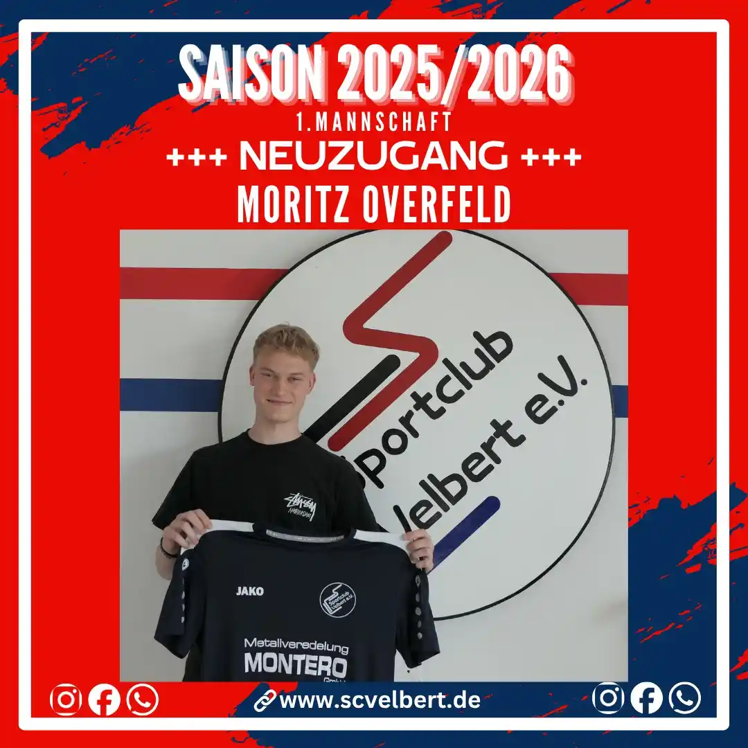 Image from SC Velbert : *🔴⚪ OFFICIAL: Moritz Overfeld wird SCler – WSV U19-Kapitän kommt nach...