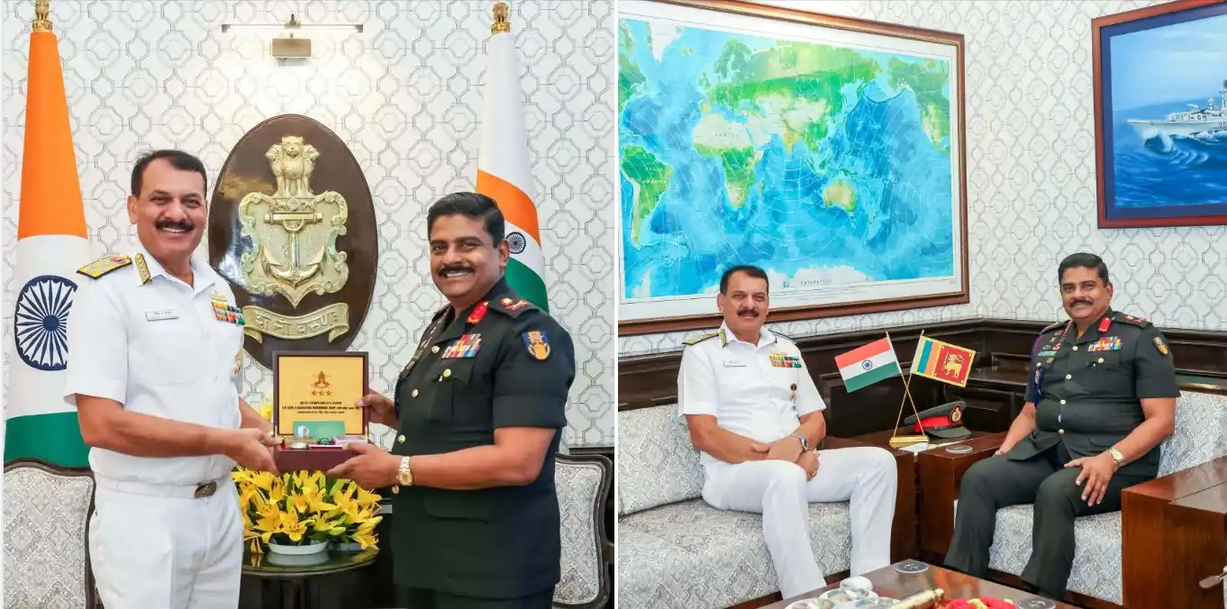 Image from Indian Navy: On 11 June 2025, Admiral Dinesh K Tripathi, <a class="text-blue-500 ho...