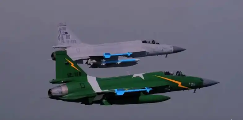 Image from Voice of People: *Pakistan has deployed its air force along the Iran-Pakistan border as...