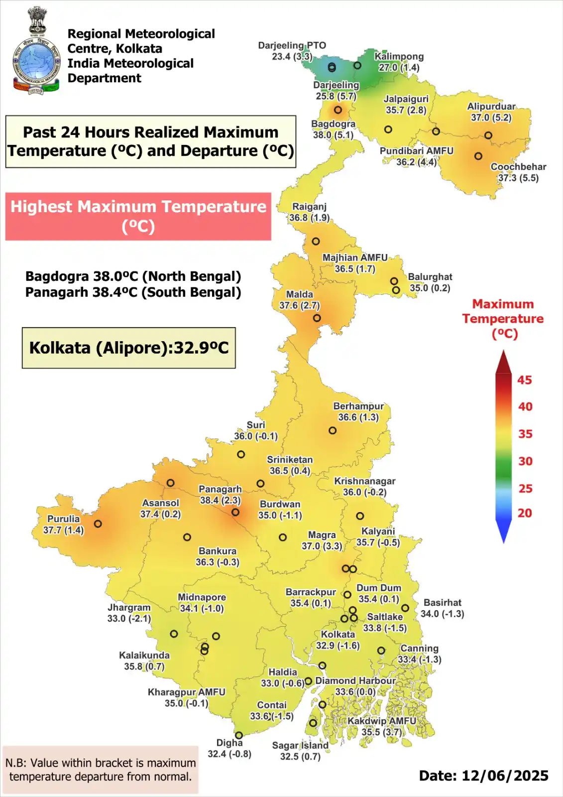 Regional Meteorological Centre Kolkata Media post