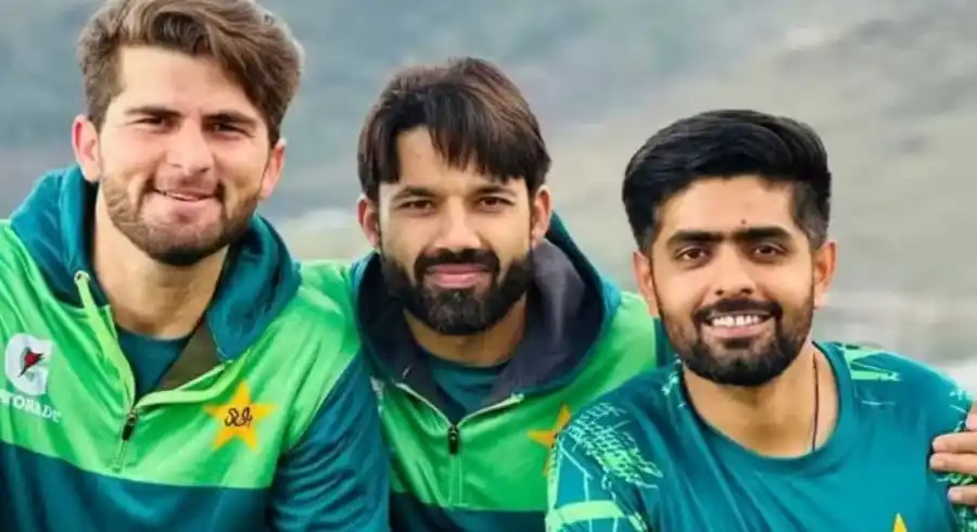 Image from Cricket Pakistan: PCB grants NOCs to Babar, Rizwan, Shaheen among 13 players for franchi...