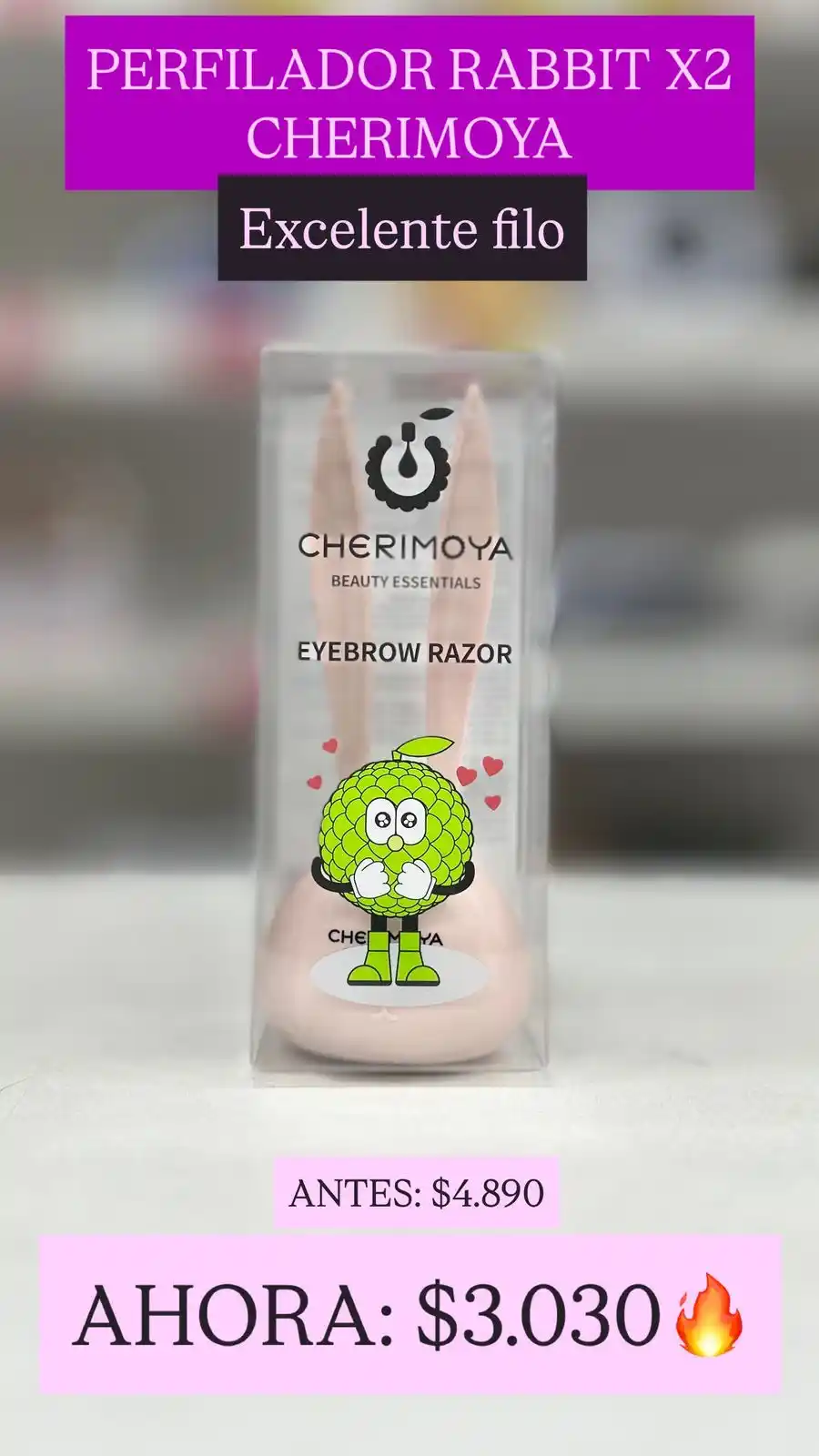 Image from Re Locaaa: Perfiladores x2 rabbit CHERIMOYA, excelente cuchilla 🥰🫶🏼...
