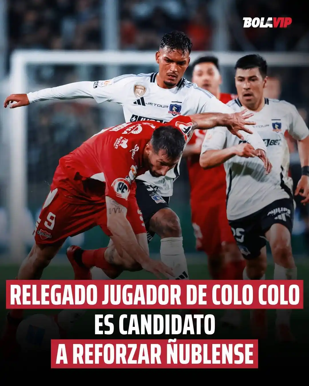 Image from Bolavip | Colo Colo: 🔜⚪⚫ *¿PRÓXIMA ESTACIÓN, CHILLÁN?* Una rezagada pieza de Colo Colo pu...