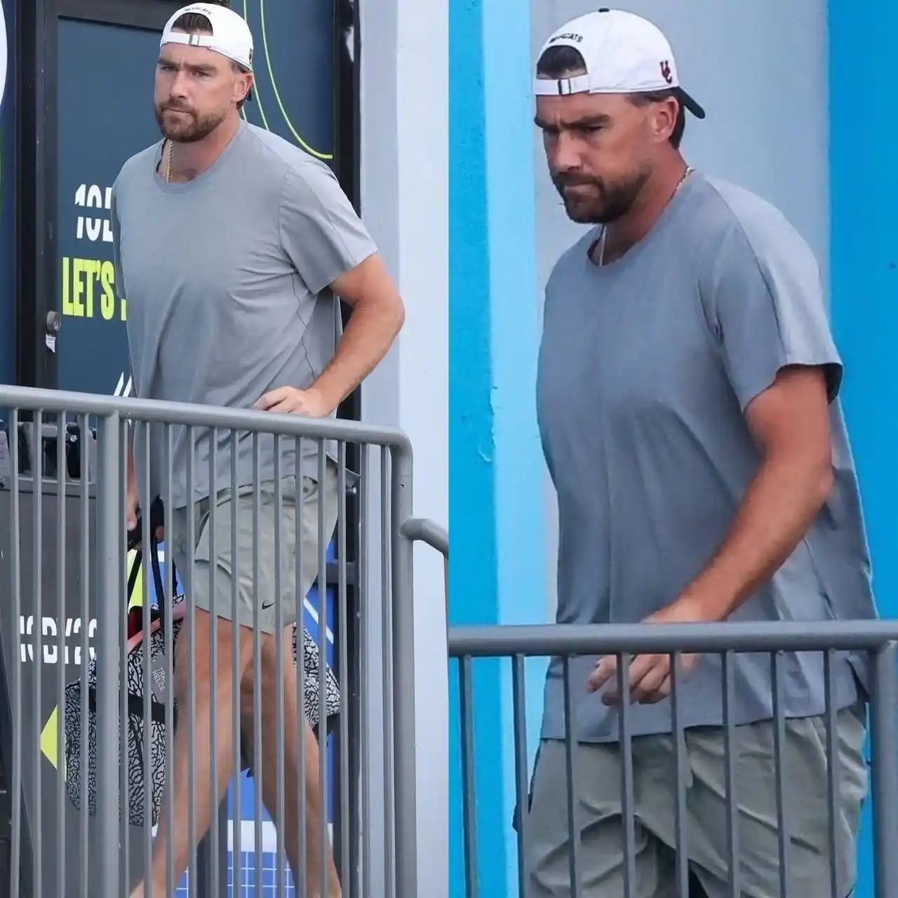 Image from 𖥻 [Taylor Swift World info 𝟏𝟑 ]: Recientemente, los fanáticos vieron a Travis en la calle, y en su bols...
