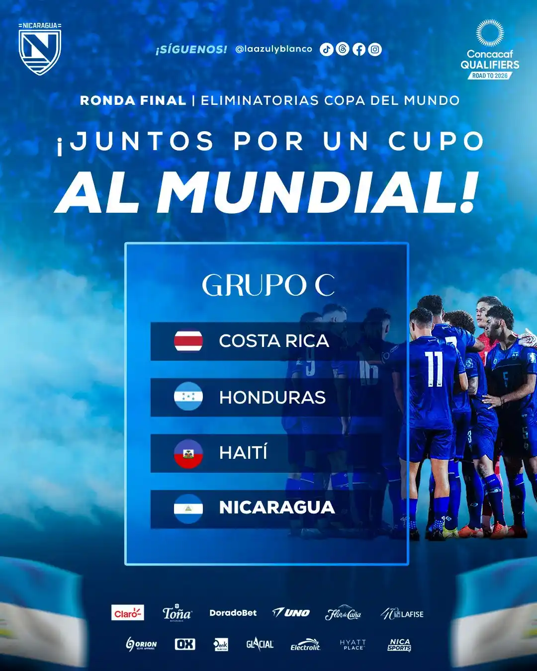 Selección Nacional de Nicaragua 🇳🇮 post