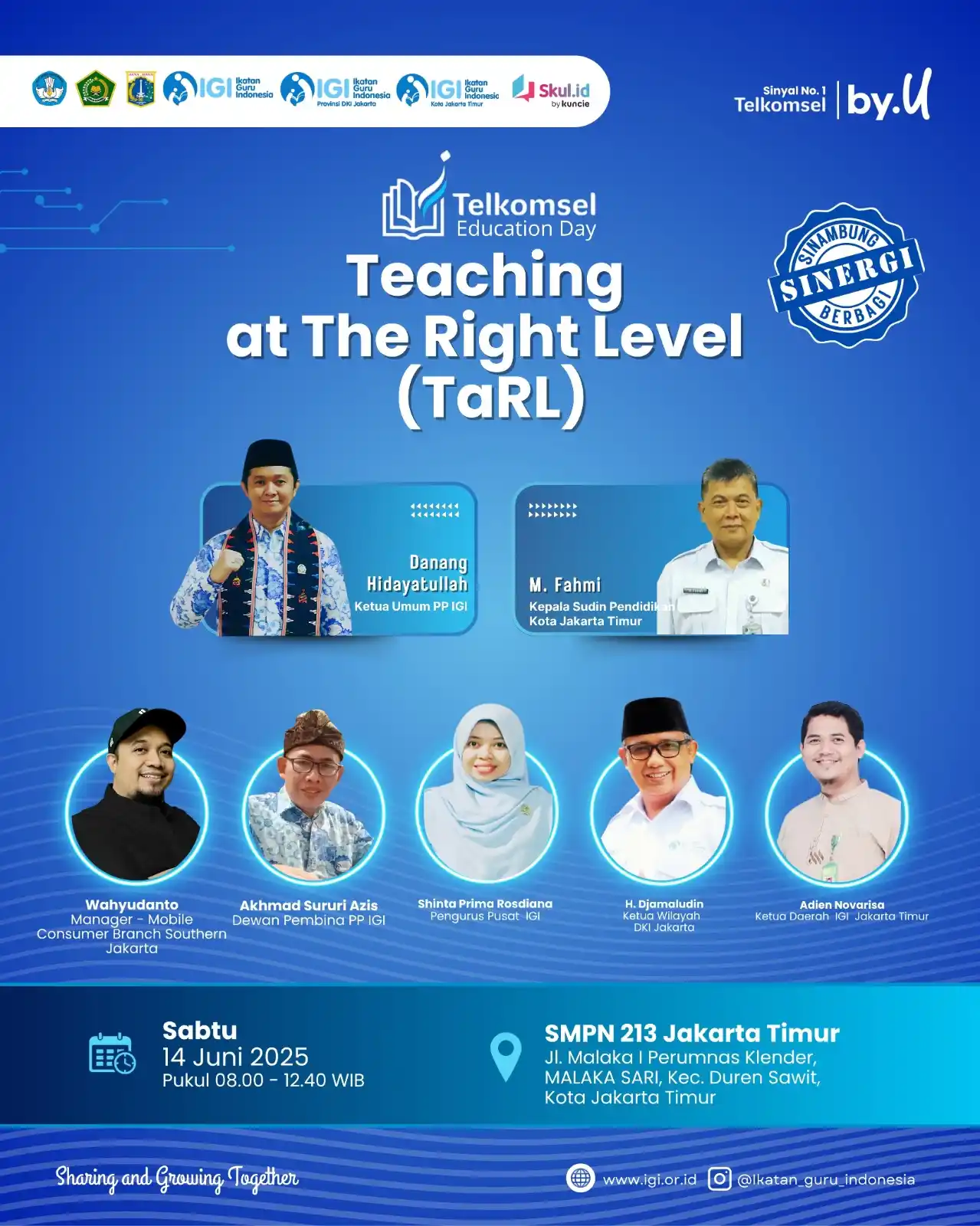 Image from Ikatan Guru Indonesia (IGI): *SINERGI PP IGI-PW IGI DKI Jakarta-PD IGI Kota Jakarta Timur didukung ...